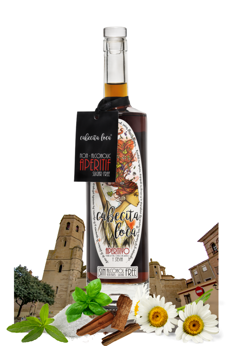CABECITA LOCA SIN ALCOHOL SIN AZUCAR. Garnacha Blanca (Huesca)