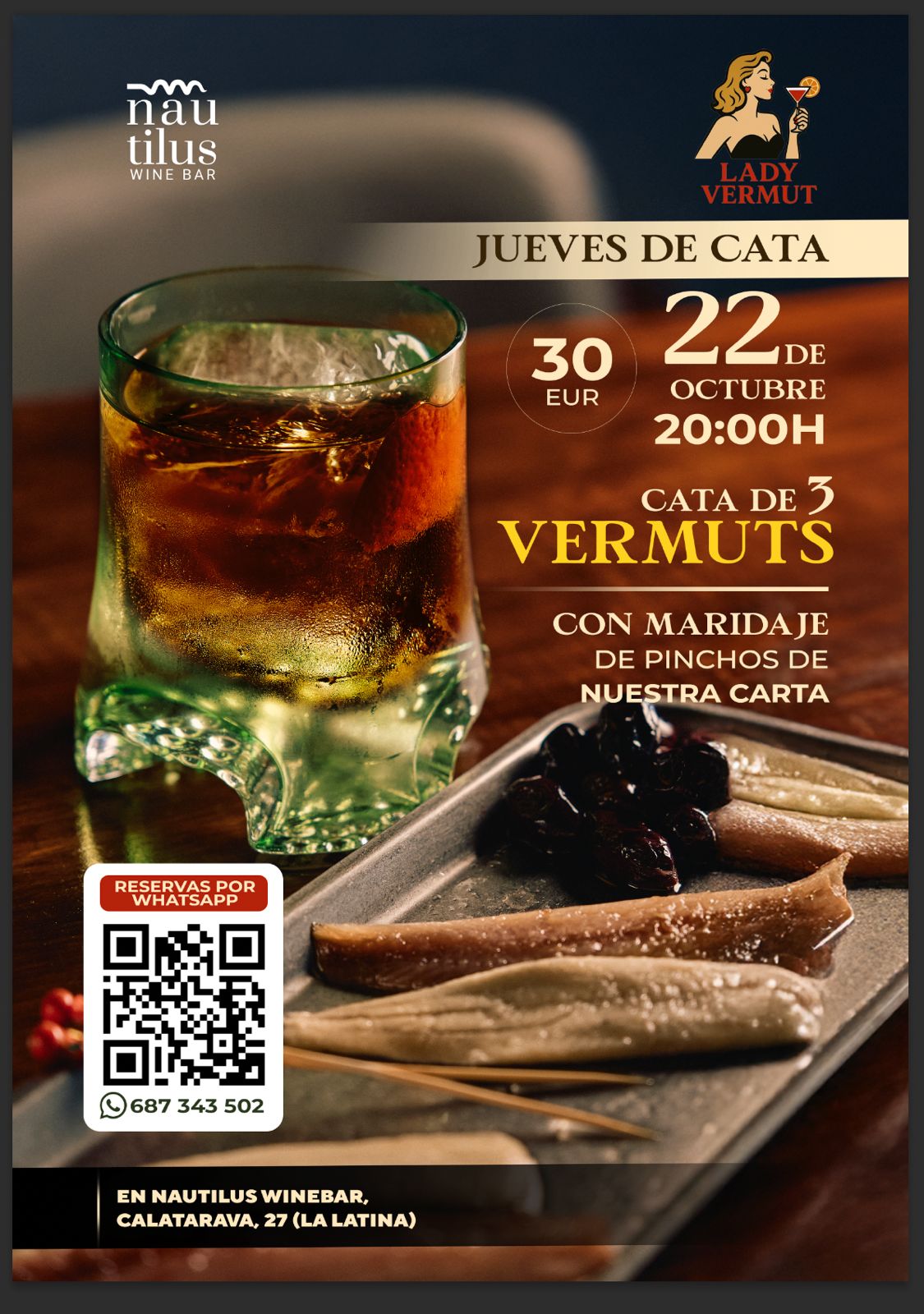 CATA VERMUT VINOTECA NAUTILUS
