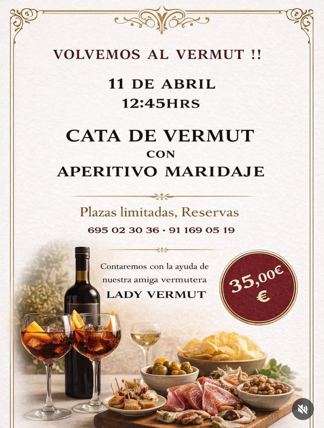 CATA LADY VERMUT EN LA CAVA VALLECAS 11 DE ABRIL 26